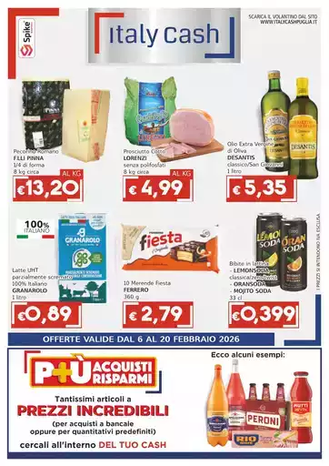 Offerte valide dal 6 al 20 febbraio 2026