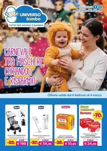 Carnevale tra maschere, coriandoli e risparmio