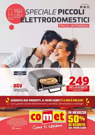 Speciale piccoli elettrodomestici da Comet!