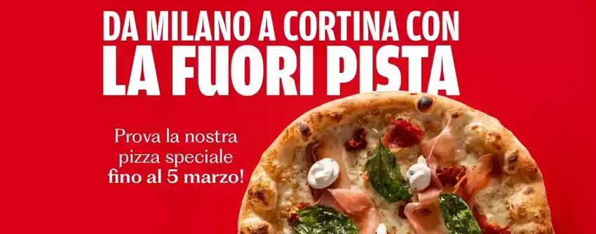 Prova la nostra pizza speciale