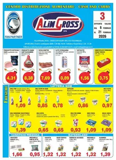 OFFERTE VALIDE DAL 06 FEBBRAIO AL 21 FEBBRAIO 2026