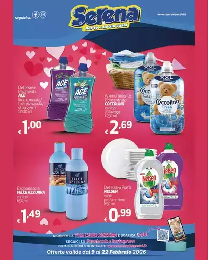 Offerte valide dal 9 al 22 febbraio