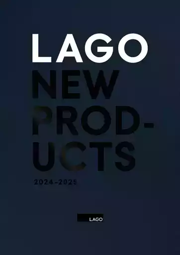 LAGO - New Products 2024 - 2025 Catalogue