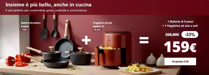 Insieme e piu bello, anche in cucina