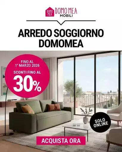 Arredo soggiorno domomea