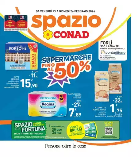 Super marche fino al 50%