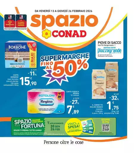 Super marche fino al 50%