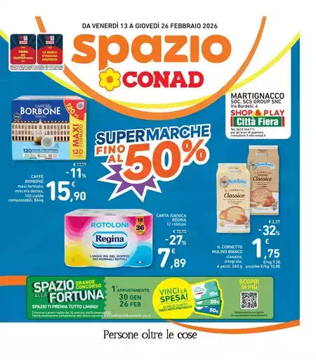 Super marche fino al 50%