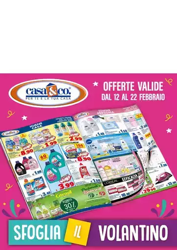 Offerte valide dal 12 al 22 febbraio