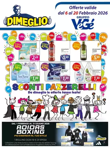 Offerte valide dal 6 al 20 febbraio 2026