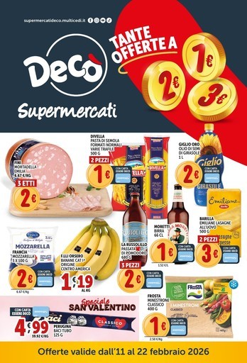 Tante offerte a 1 euro 2 euro 3 euro