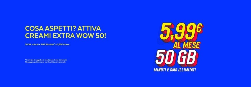 Creami extra wow 50! Creami extra wow 50!