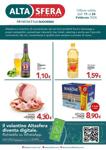 Offerte valide dal 11 al 24 Febbraio 2026