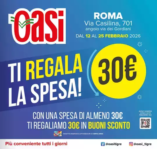 Ti regala la spesa! Ti regala la spesa!