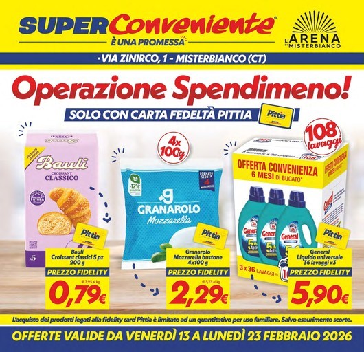 Operazione spendimeno!
