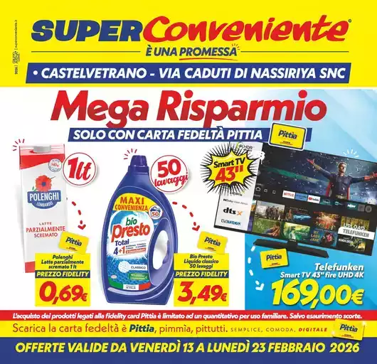 Mega risparmio