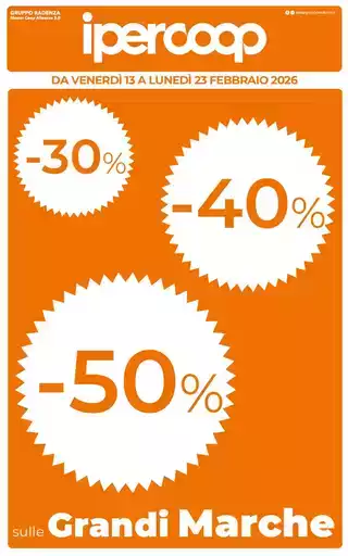 DA VENERDÌ 13 A LUNEDÌ 23 FEBBRAIO 2026