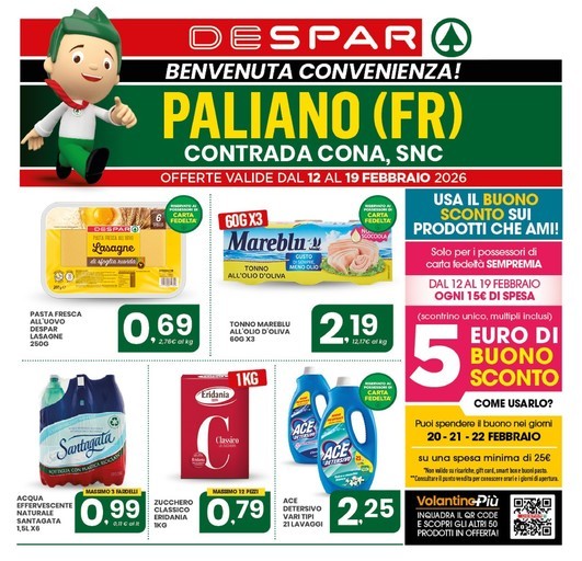 Benvenuta convenienza!