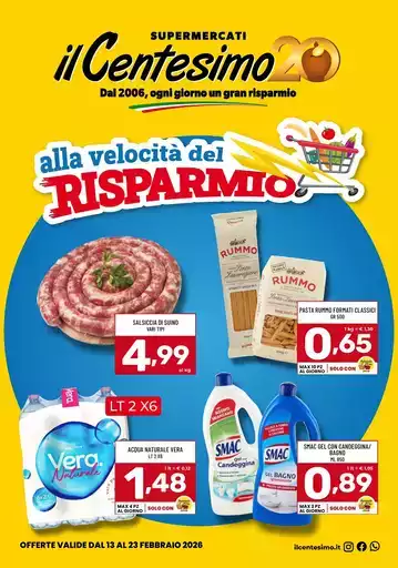 Alla velocità del risparmio