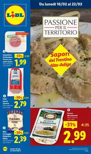 Sapori del Trentino Alto-Adige