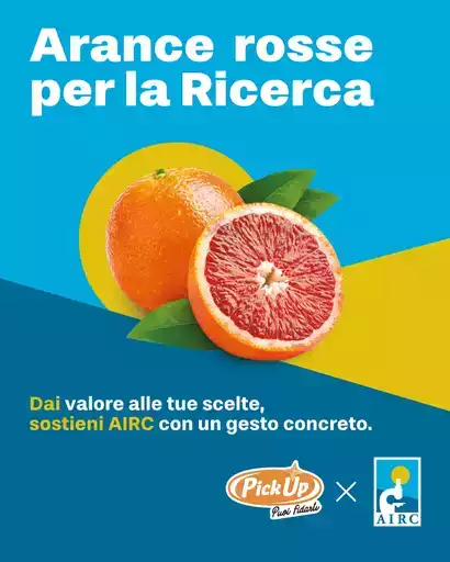 Arance rosse per la Ricerca