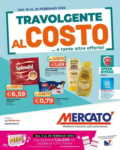 Travolgente al costo Travolgente al costo