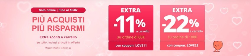 Piu acquisti piu risparmi