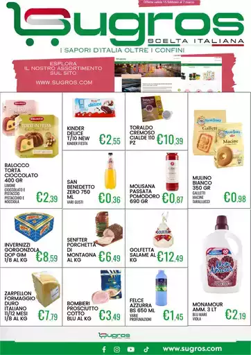 Offerte valide 15 febbraio al 7 marzo Offerte valide 15 febbraio al 7 marzo