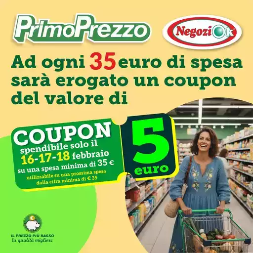 Cupon spendibile 5€ Cupon spendibile 5€