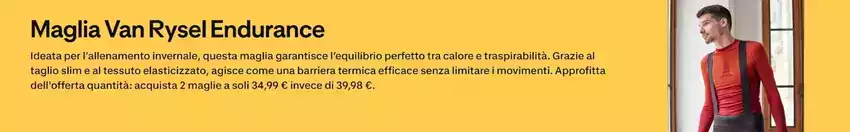 Maglia van rysel endurance Maglia van rysel endurance