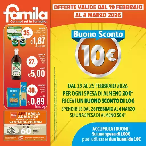 Buono Sconto 10 euro
