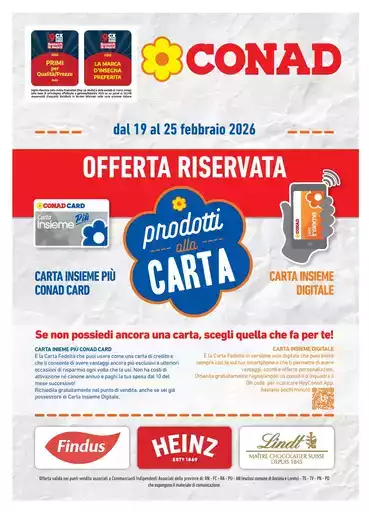 PRODOTTI ALLA CARTA