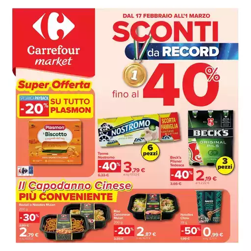 Sconti fino al 40% Sconti fino al 40%