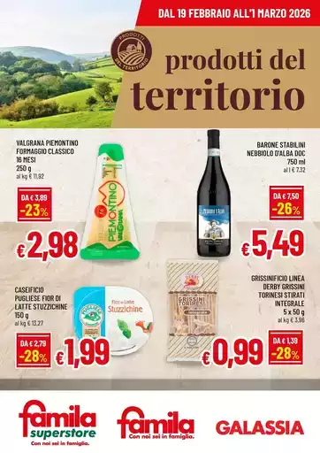 PRODOTTI DEL TERRITORIO