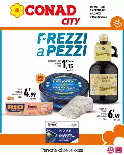 Prezzi a pezzi Prezzi a pezzi