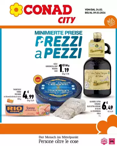 Prezzi a pezzi