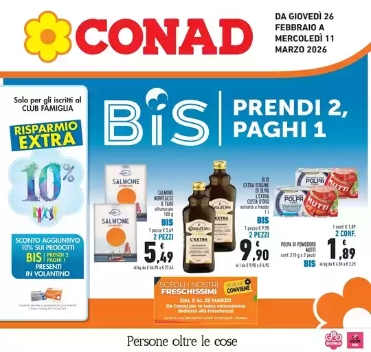 Prendi 2, paghi 1 Prendi 2, paghi 1