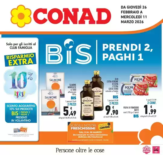 Prendi 2, paghi 1 Prendi 2, paghi 1