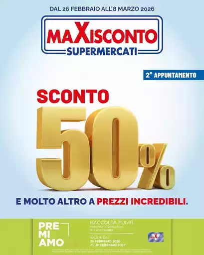 Sconto 50%