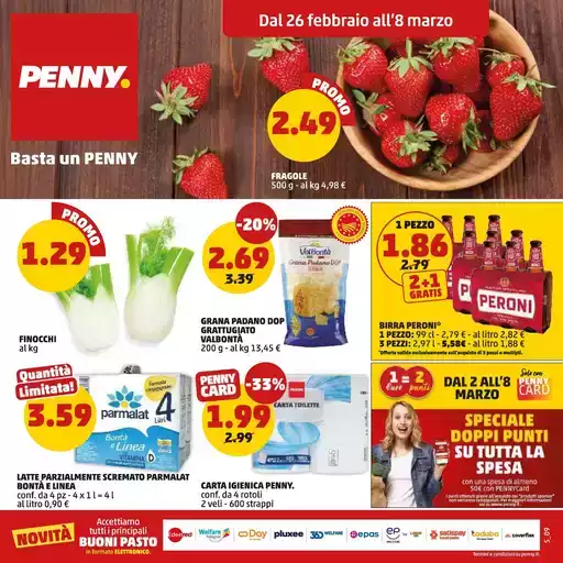 Dal 26 febbraio all'8 marzo