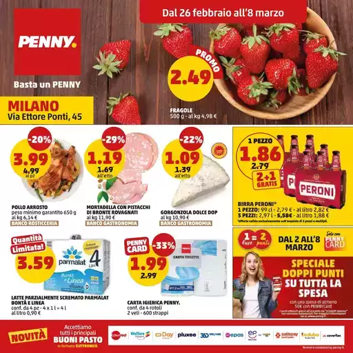 Dal 26 febbraio all'8 marzo