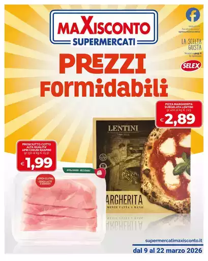 Prezzi formidabili