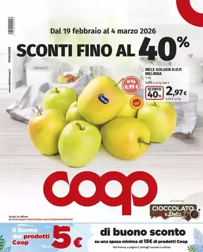 Sconto fino al 40%