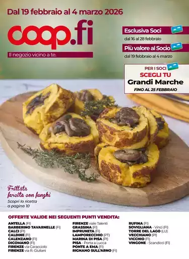 Dal 19 febbraio al 4 marzo 2026 Dal 19 febbraio al 4 marzo 2026