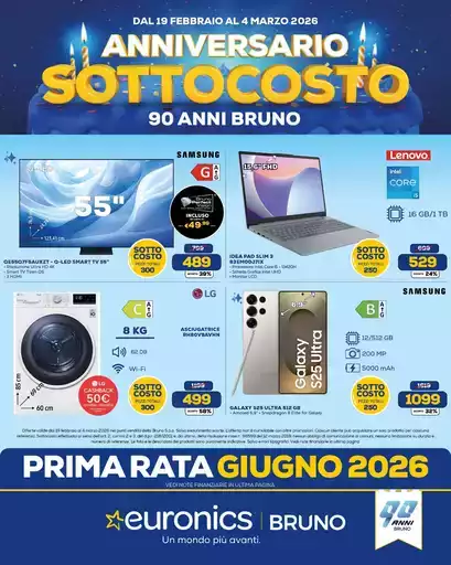 SOTTOCOSTO ANNIVERSARIO 90 ANNI