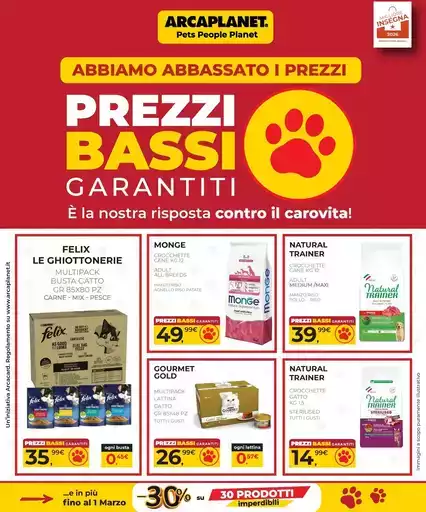 Prezzi bassi garantiti Prezzi bassi garantiti