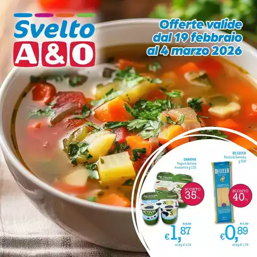 Offerte valide dal 19 febbraio al 4 marzo