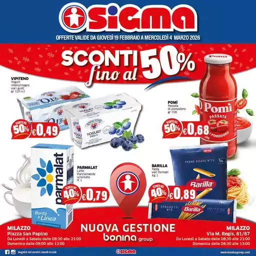 Sconti fino al 50% Sconti fino al 50%