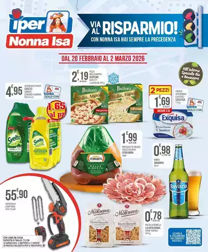 Via al risparmio! Via al risparmio!