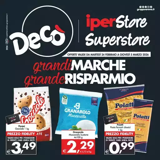 Grandi marche Grande risparmio
